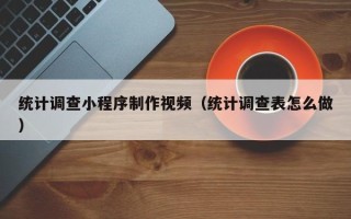 寿光统计调查小程序制作视频（统计调查表怎么做）
